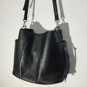 Steve Madden Black Boho Hobo Bag